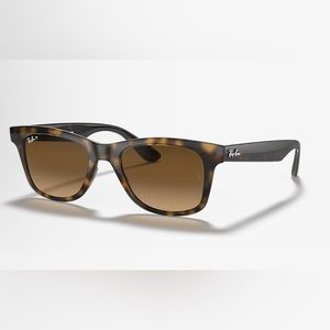 Ray Ban Sunglasses, Unisex Polarized in Brown/Tortoise, RB4640